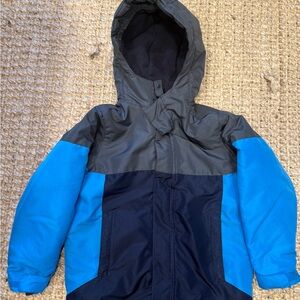 Children’s Place Blue/Grey Winter Coat S | 5/6